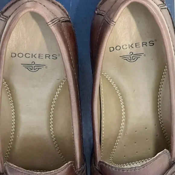 Dockers Sinclair Antique Brown men’s 8.5 Wide - Picture 7 of 11